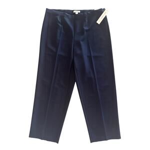 Coldwater Creek Women’s Classic Fit Navy Blue Pants Classic Holly Size 18 NWT